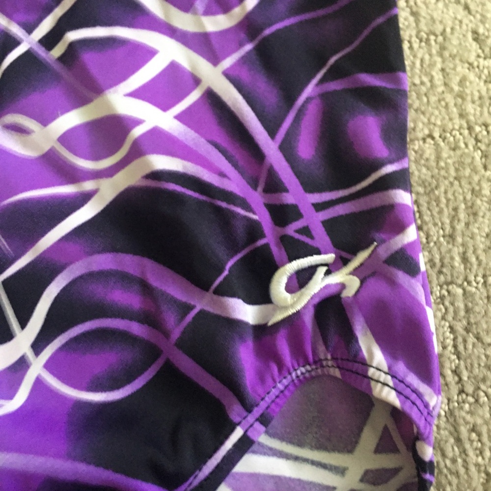 GK Scoop Neck Gymnastics Leotard - Picture 3 of 5